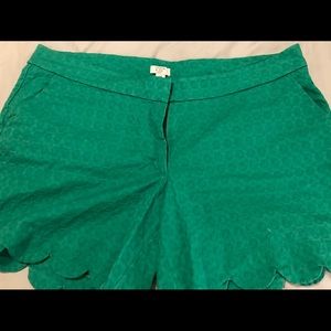 Crown & Ivy Scalloped Shorts